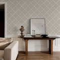 Thrifted Meadow (Tan) Wallpaper