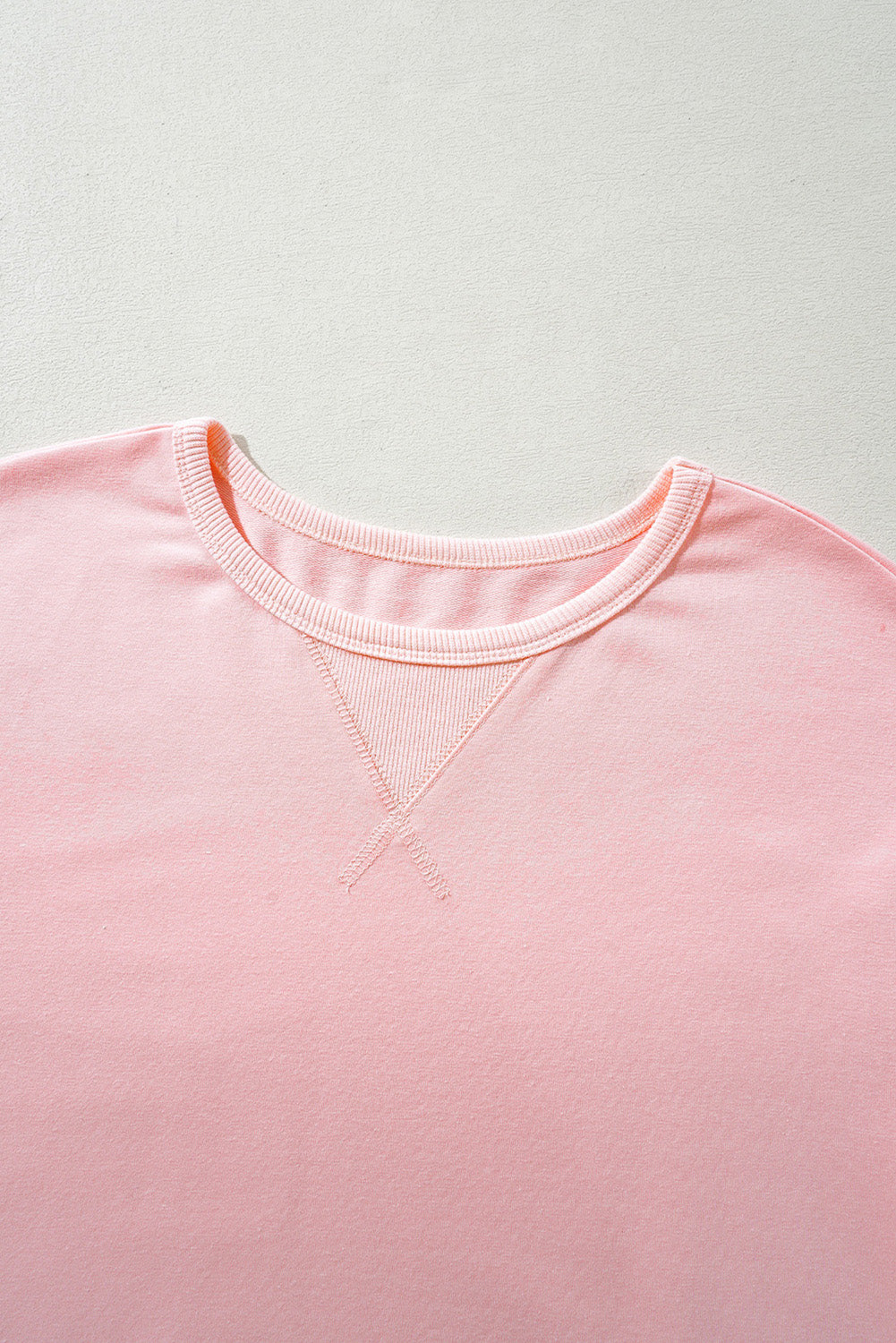 Solid Cap Sleeve Drop Waist T-Shirt Dress