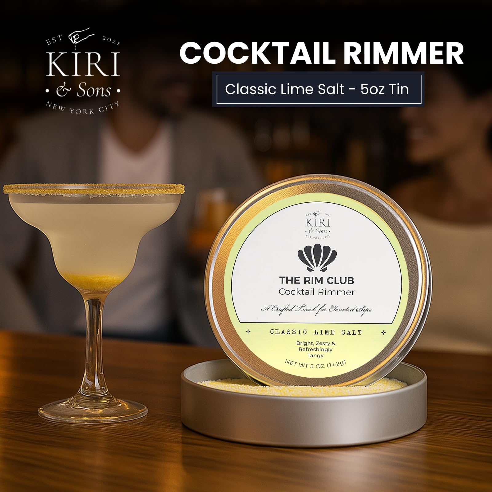 Cocktail Rimmer Salt | Tequila Shots | Classic Lime | 5oz