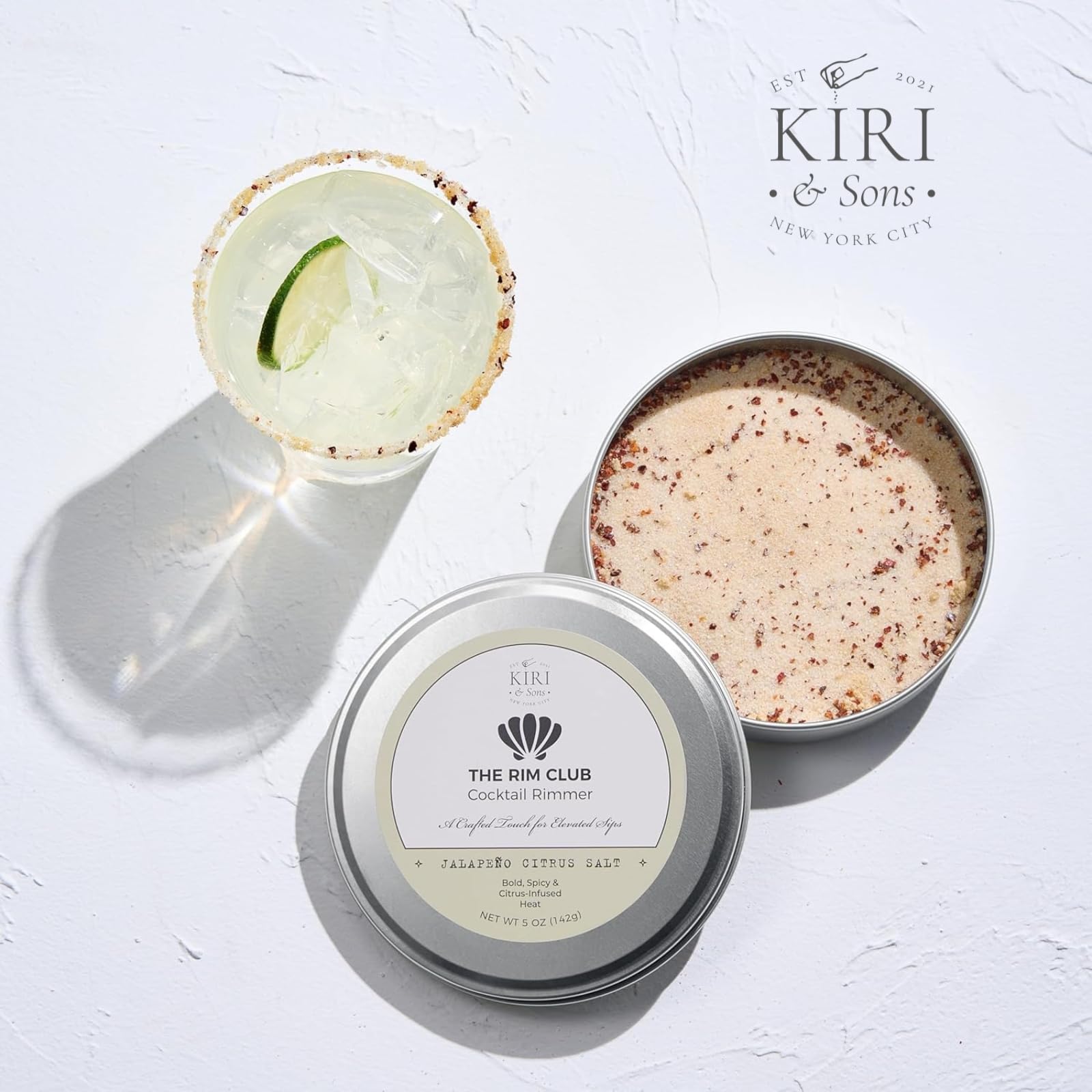 Cocktail Rimmer Salt | Tequila Shots | Jalapeno Citrus | 5oz