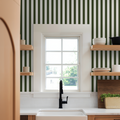 Landis Lane (Dark Green) Wallpaper