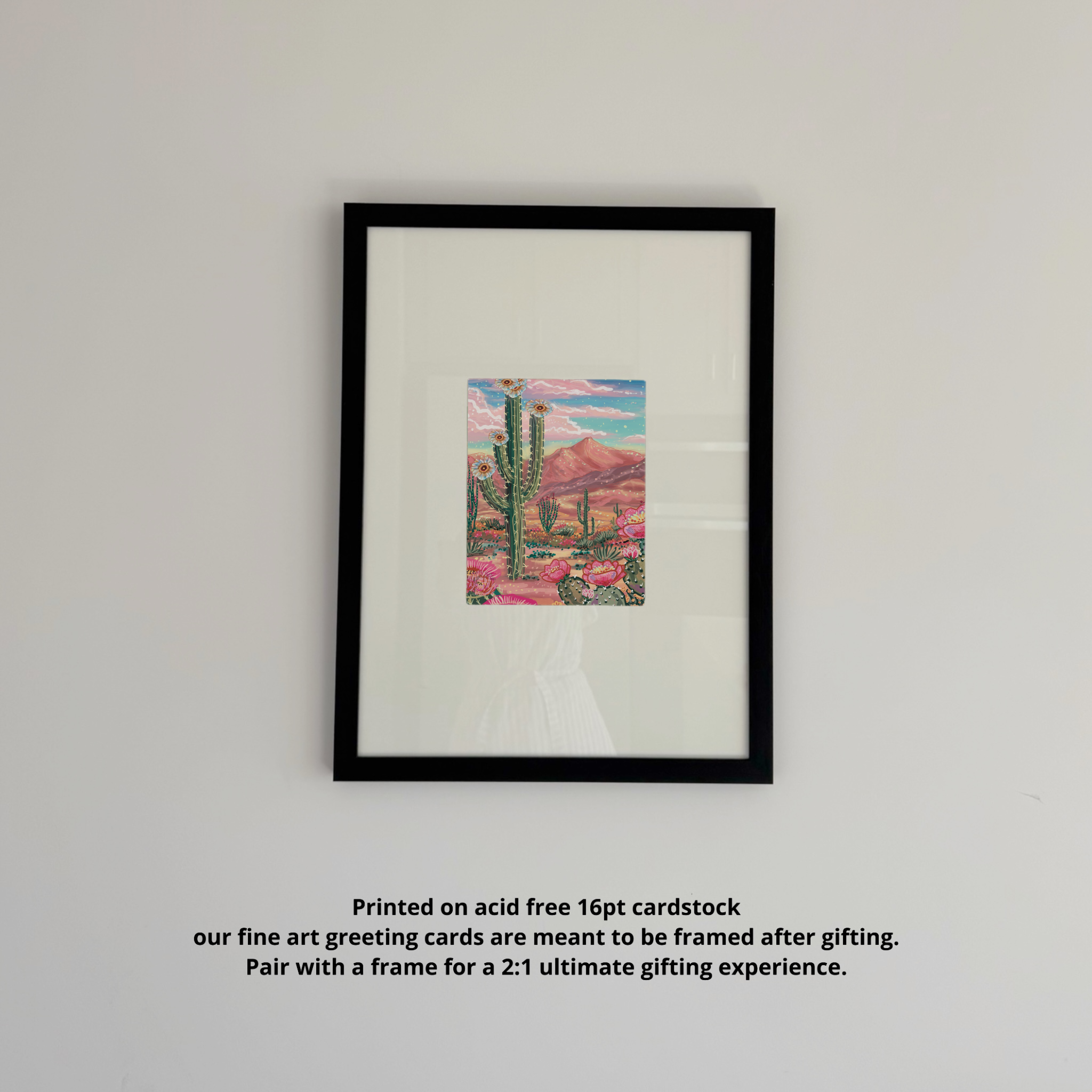 Desert Paradise Fine Art Greeting Card