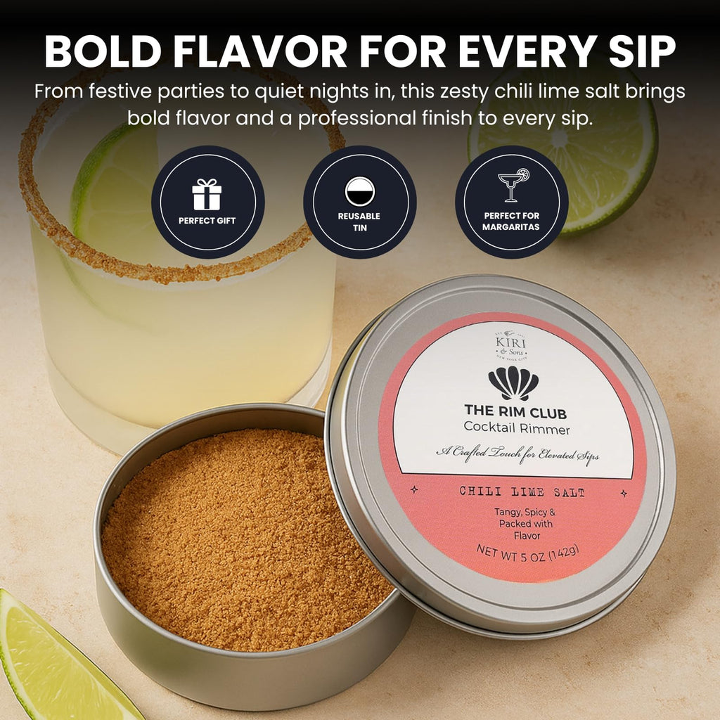 Cocktail Rimmer Salt  | Tequila Shots | Spicy Drink Garnish | 5oz