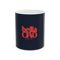 Bella Ciao Resist Ceramic Mug, RED - Anti-Fascist Message