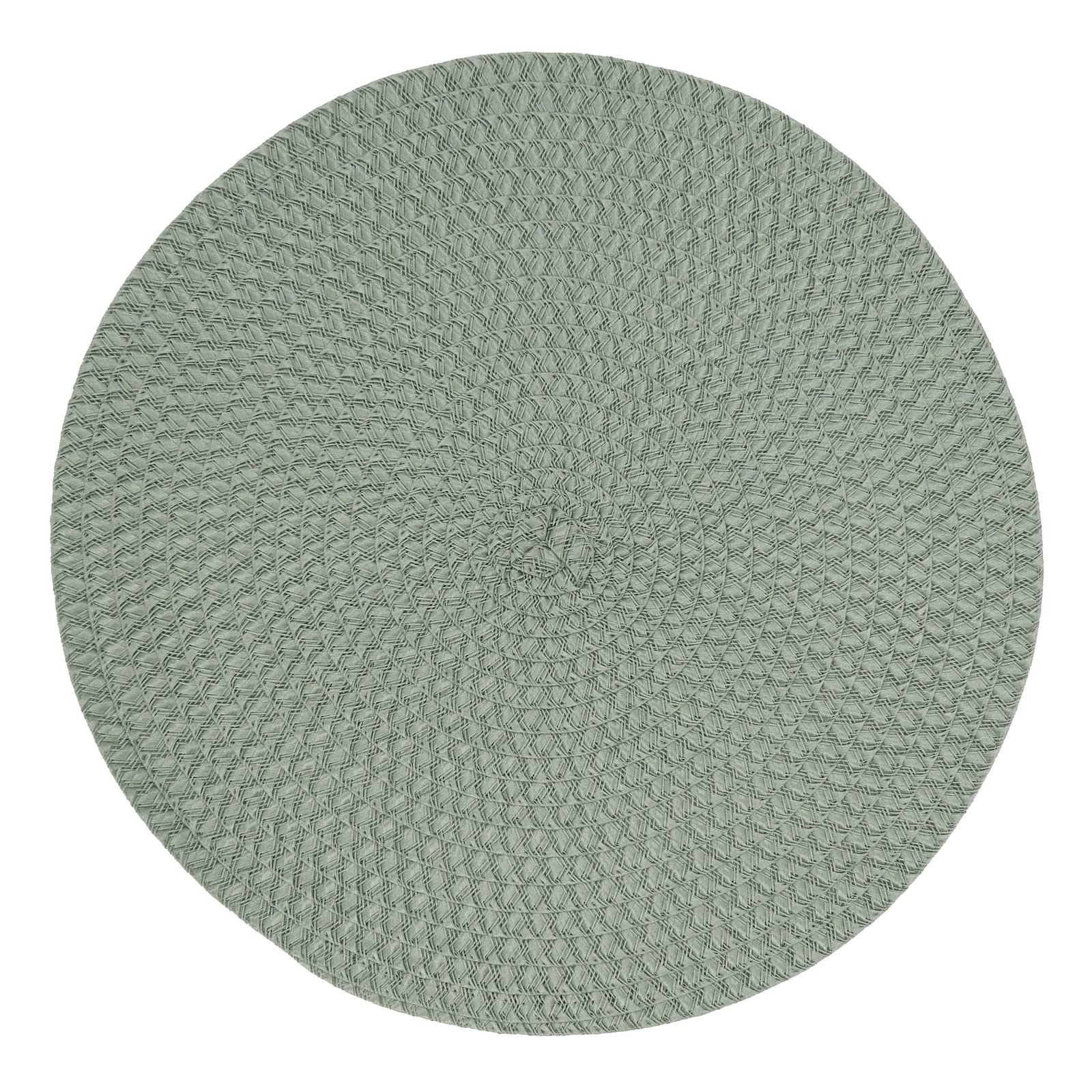 Fennco Styles Modern Everyday Textured Placemats 15 Inches Round, Set of 4 – Black Woven Table Mats for Home, Dining Room Décor, Banquets, Indoor & Outdoor and Special Events