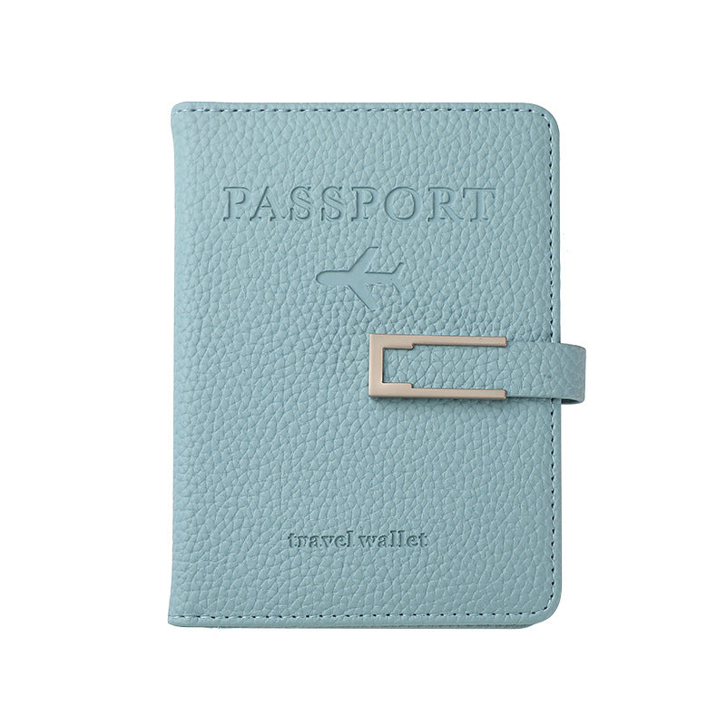 Multiple Card Slots Passport Jacket Leather Travel Agency Luggage Tag Notebook Suit