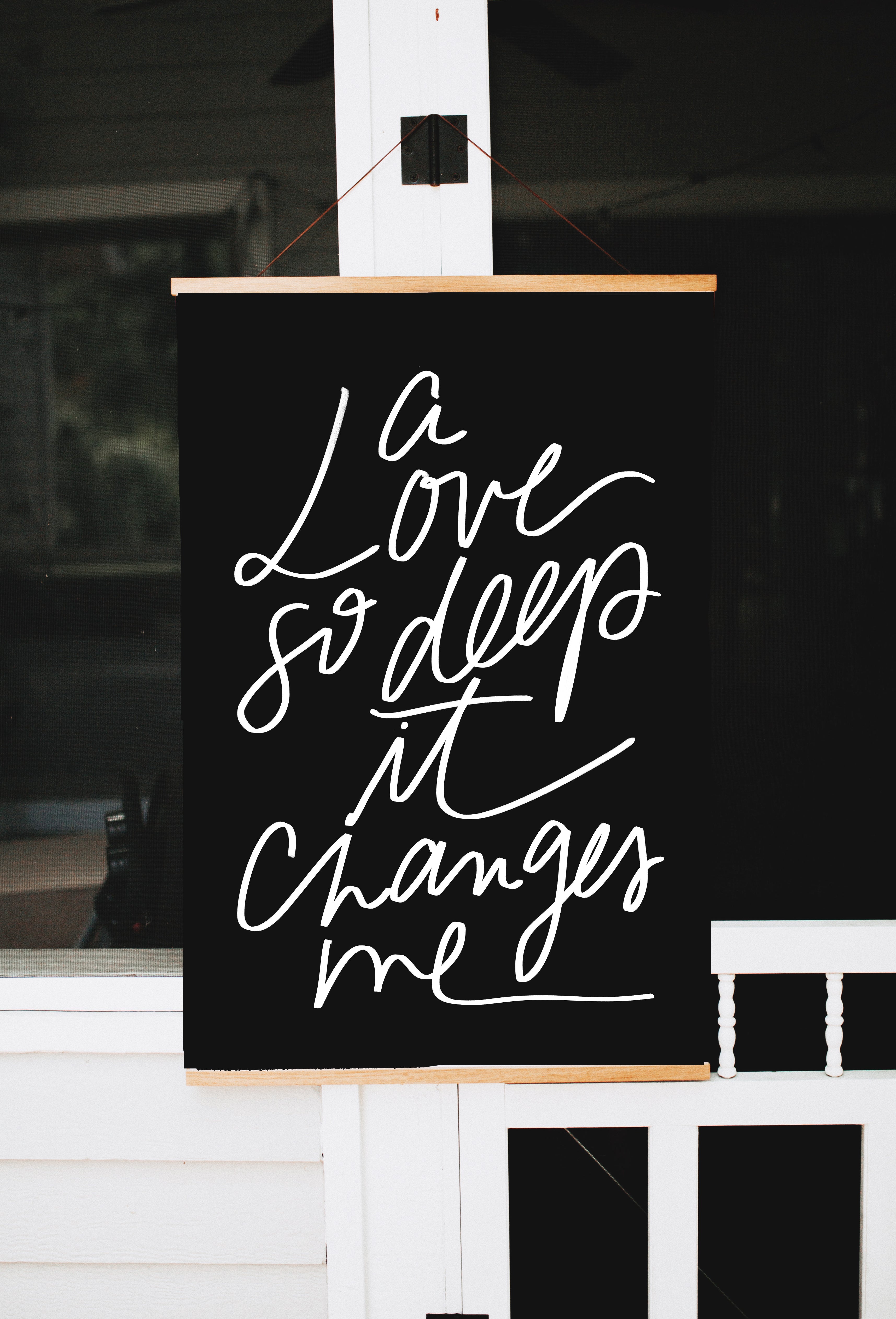 Poster: A Love So Deep It...