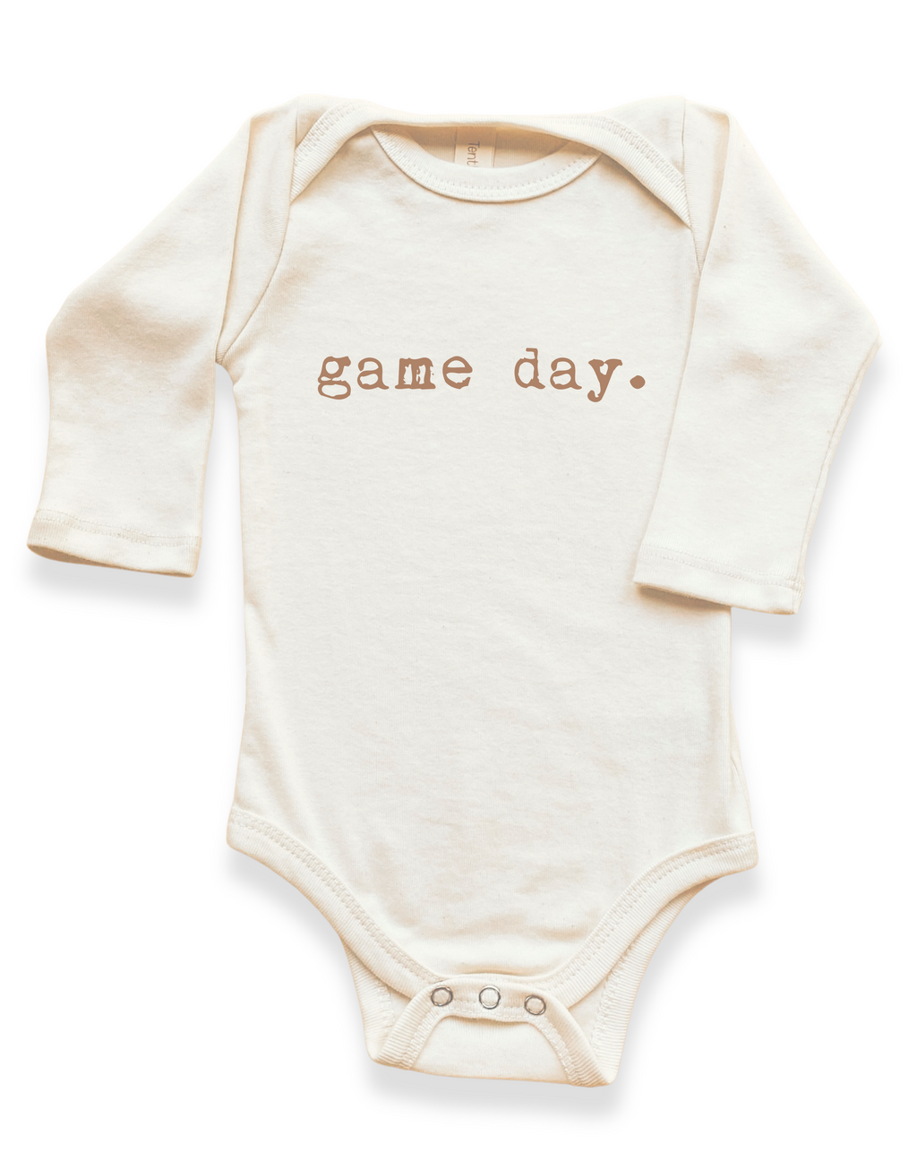Game Day Organic Bodysuit Long Sleeve