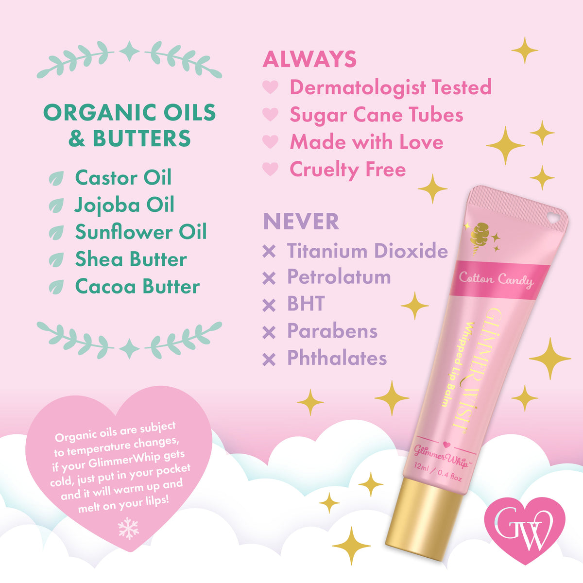 Glimmer Whip - Whipped Lip Balm
