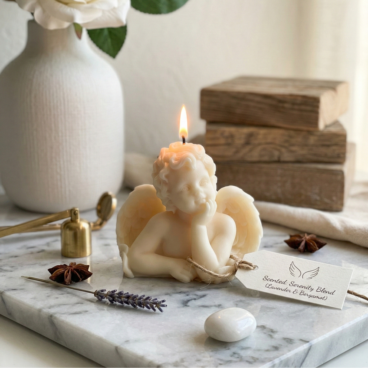 Angel Soy Wax Candle