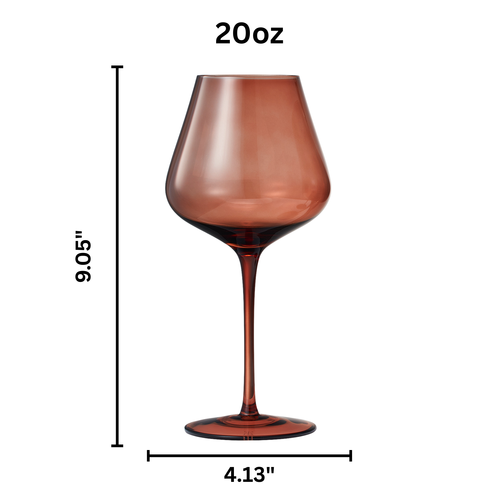 Venus Stemmed Wine Glassware, Set of 6