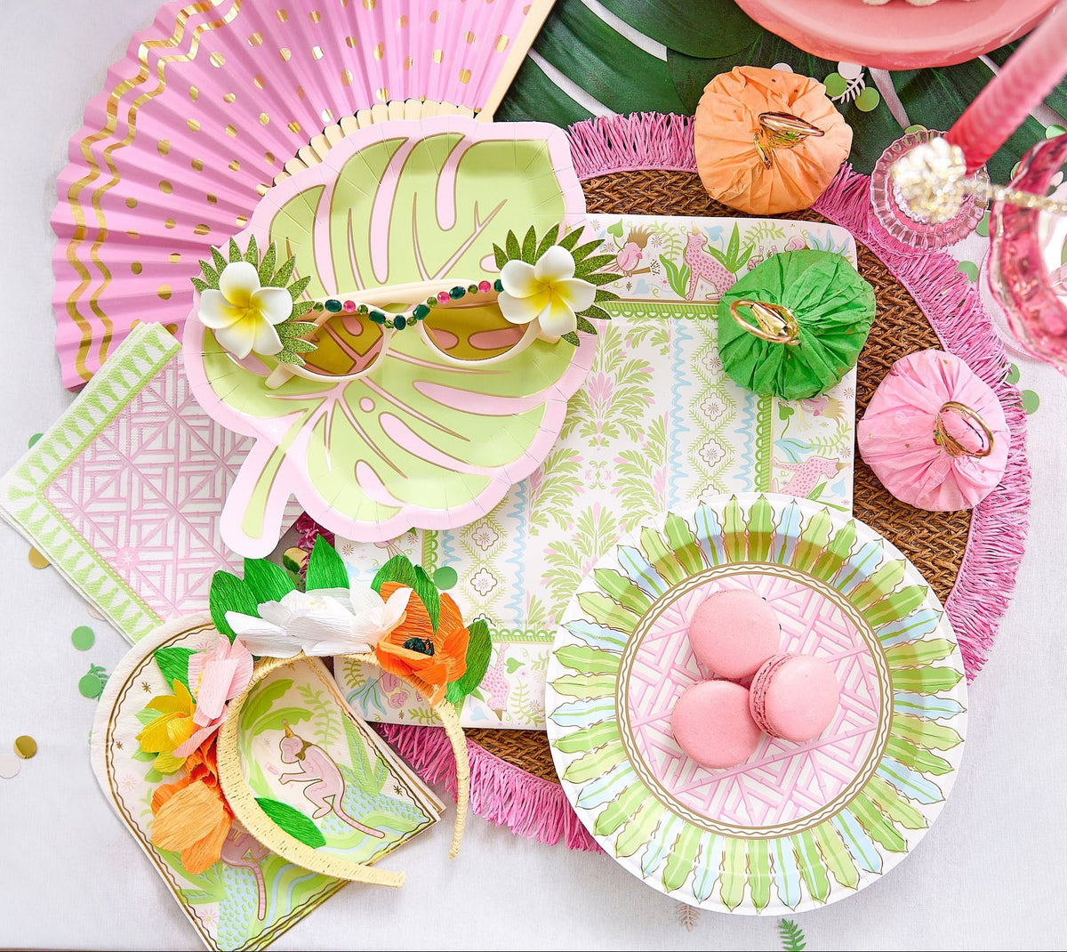 Cabana Club Woven Reusable Placemats (4 Count)