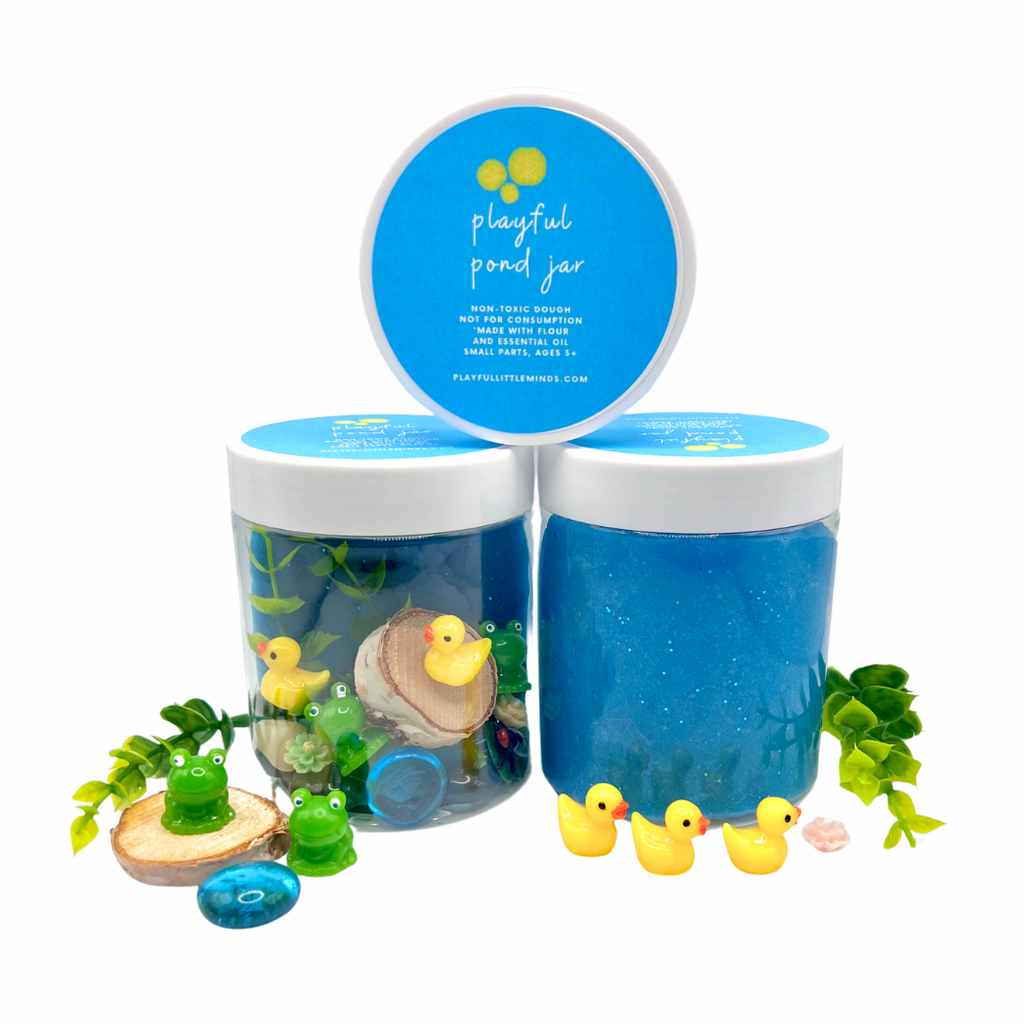 Duck Pond Playdough Kit: Educational Toy for Kids | Nursery Rhyme Inspired