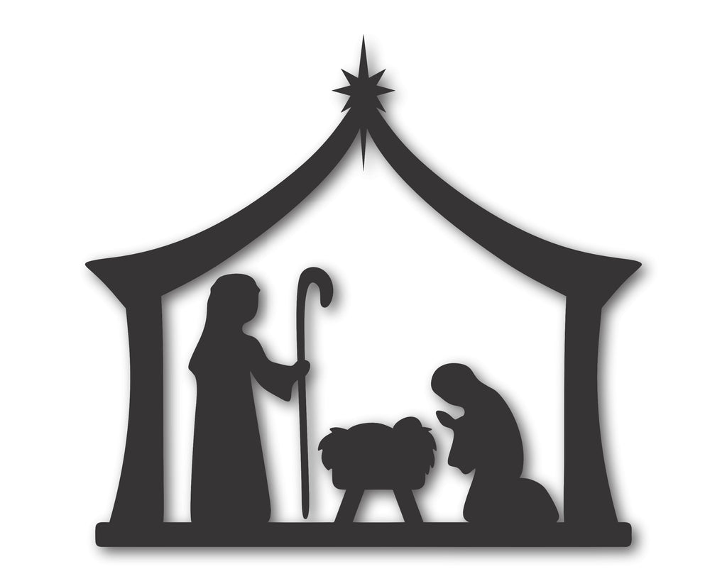 Metal Nativity Scene | Metal Christmas Nativity Scene