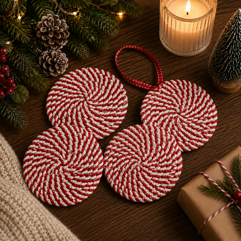 Candy Cane Coaster PRE-ORDER
