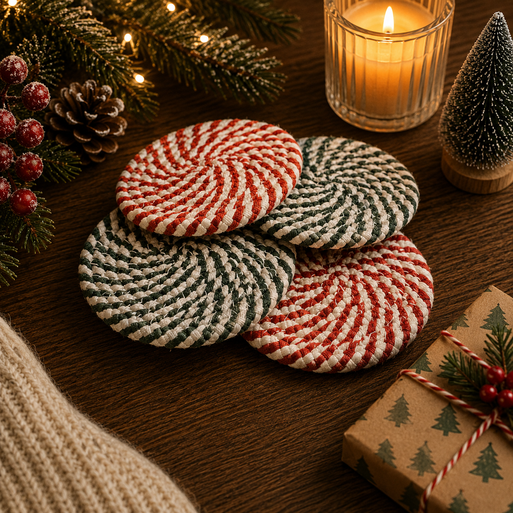 Candy Cane Coaster PRE-ORDER