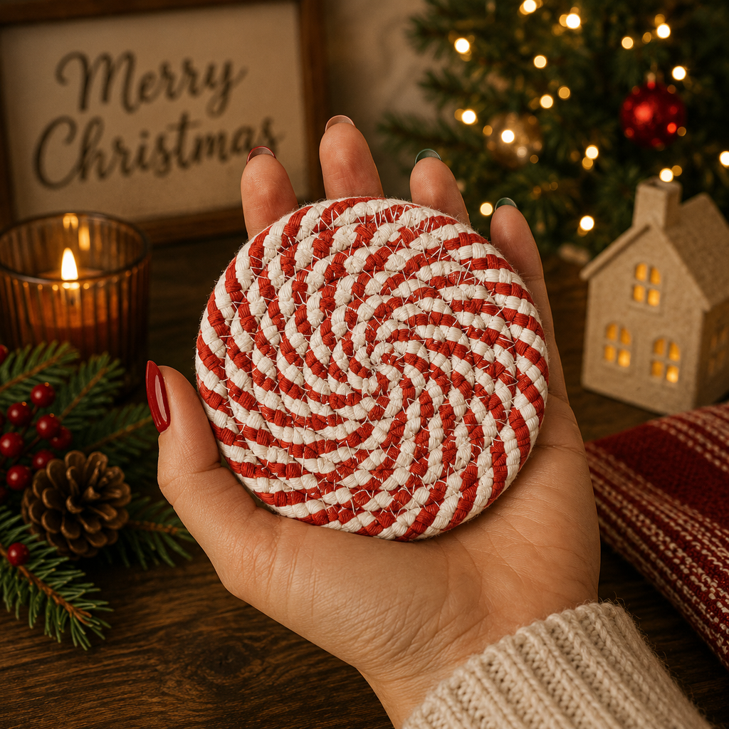 Candy Cane Coaster PRE-ORDER