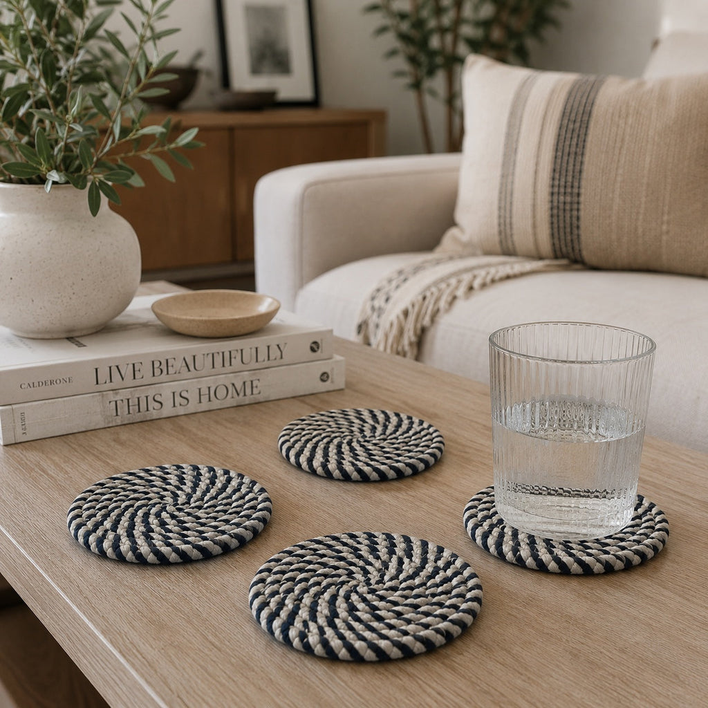 Fall Fabric Coasters