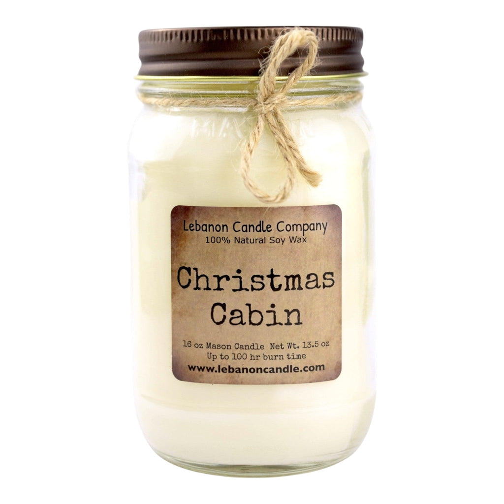 Christmas Cabin Candle