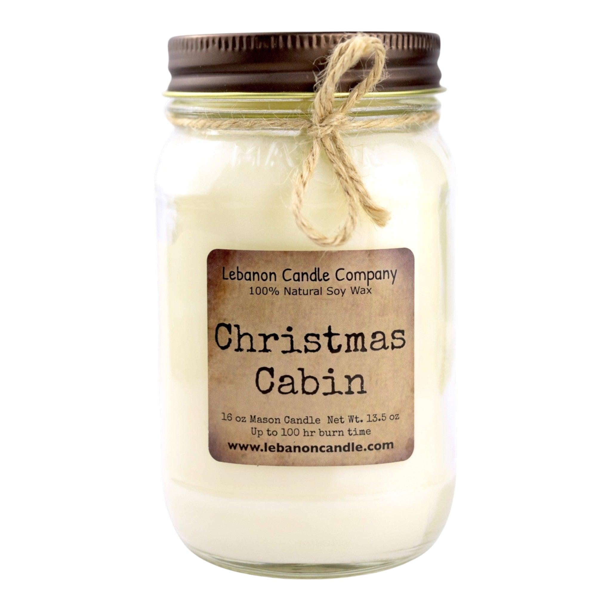Christmas Cabin Candle