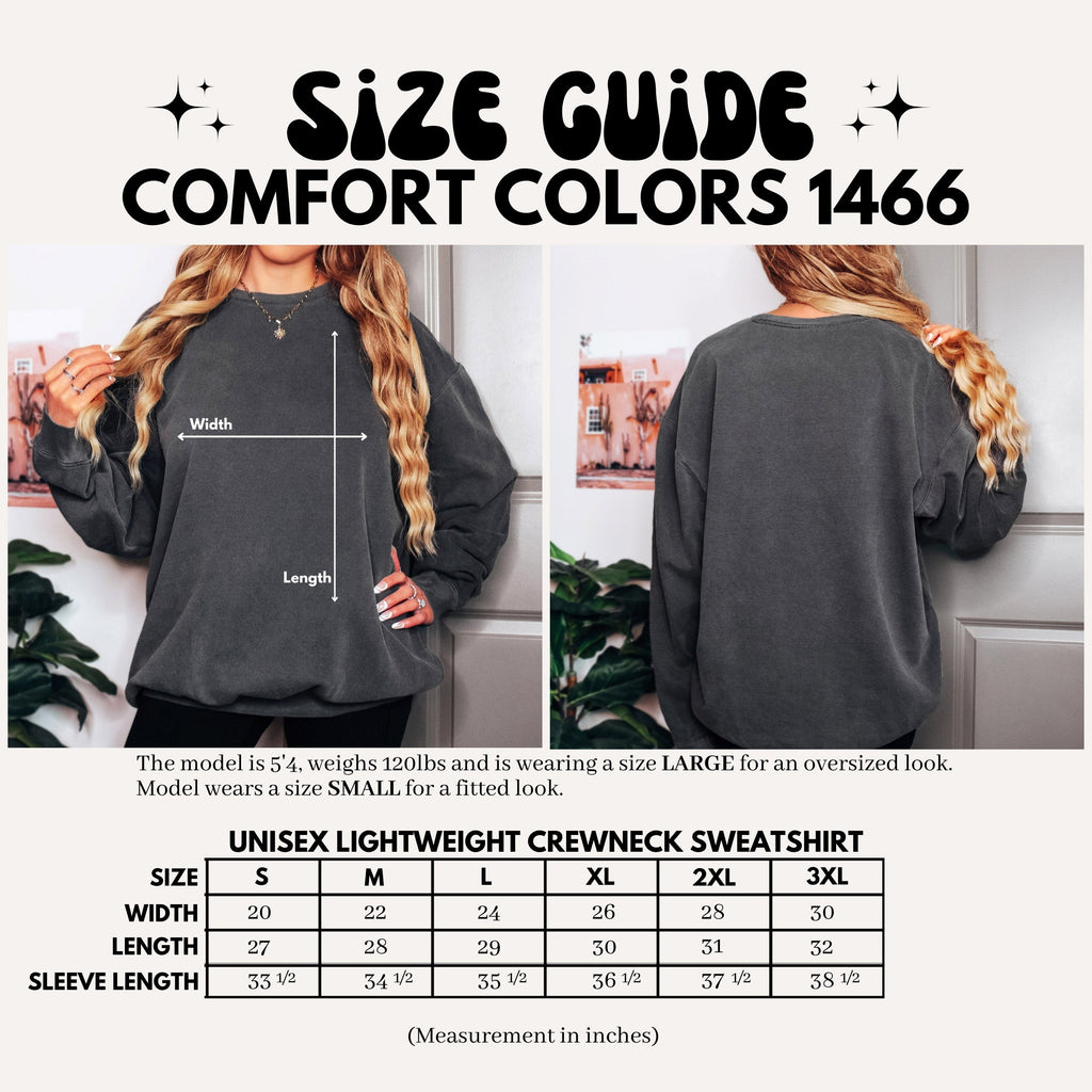 Books Before Boys Lightweight Comfort Colors Sweatshirt
