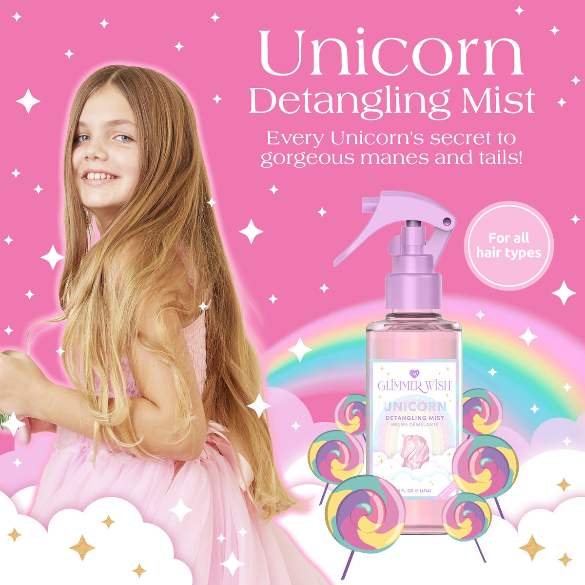 Unicorn Hair Detangling Mist