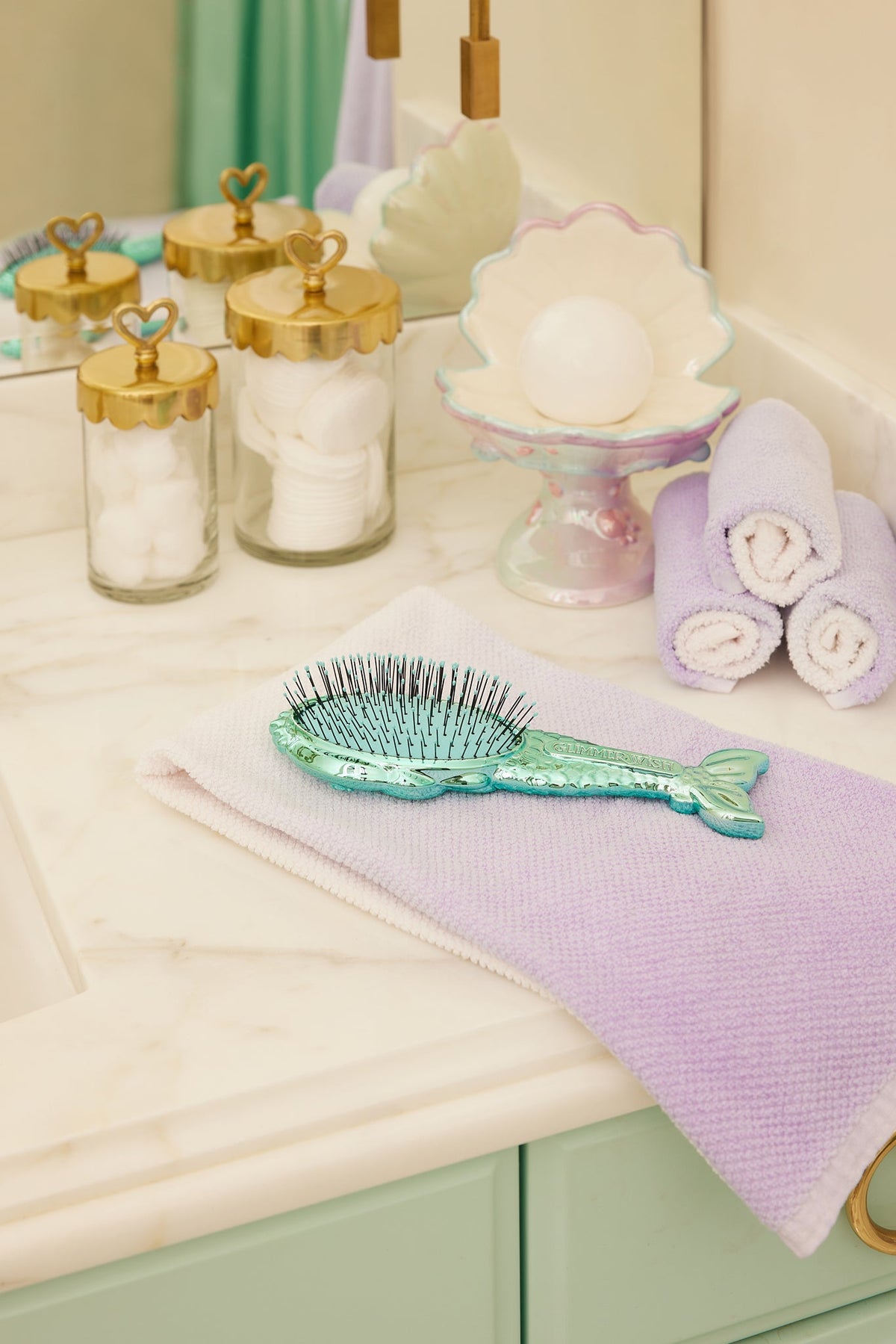 Mermaid Detangling Hair Brush