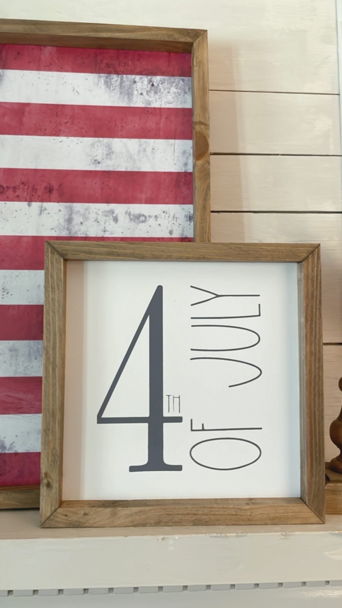 4th of July Framed Saying