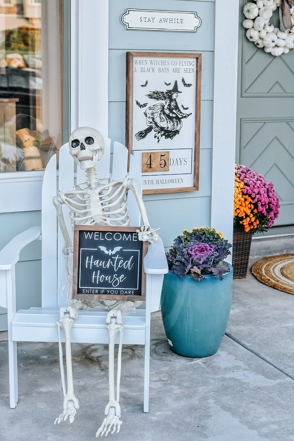 Personalized Haunted House - Dying Framed Saying
