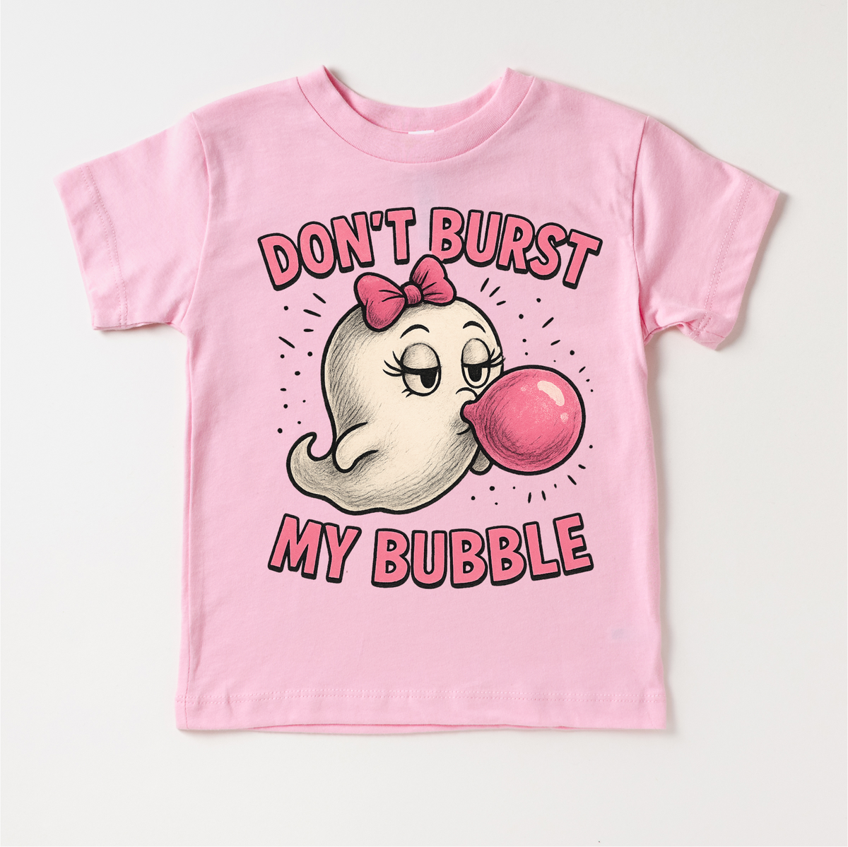 Don't Burst My Bubble Ghost Halloween Shirt - Halloween Tee