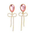 Pearl Balloon Bow Earrings