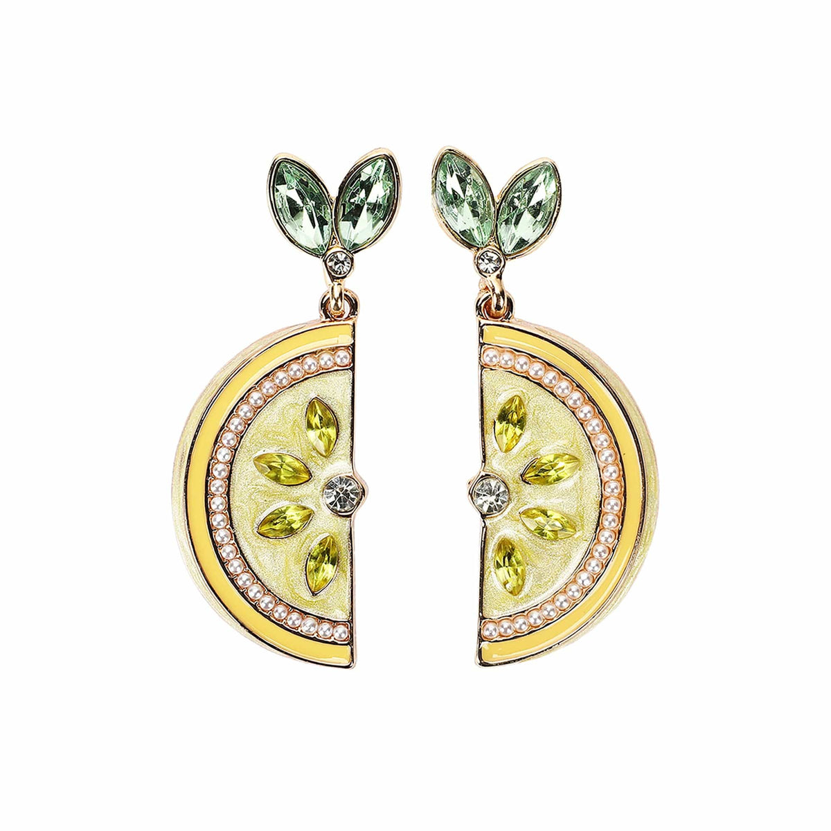 Lemon Slice Earrings