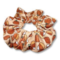 Candy Corn and Pumpkin Bullet Halloween Scrunchie