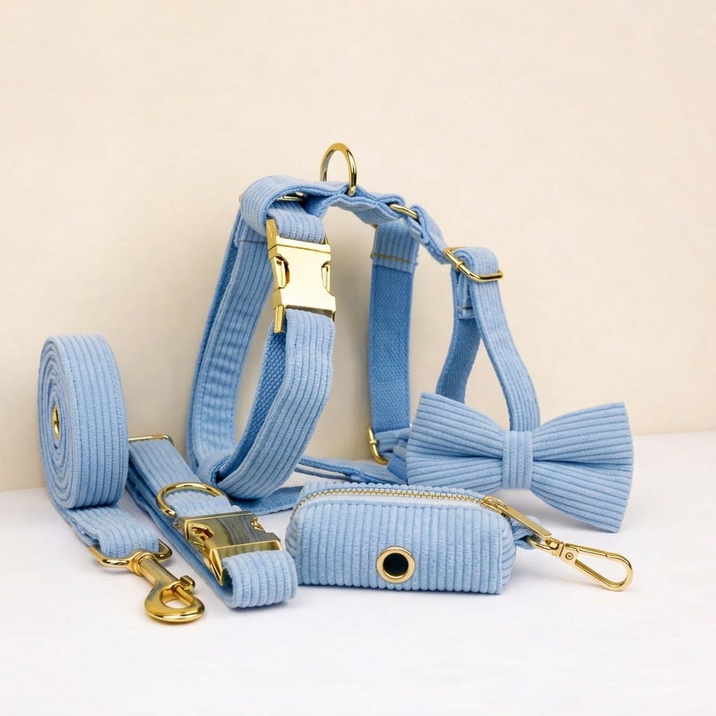Blue Corduroy Set