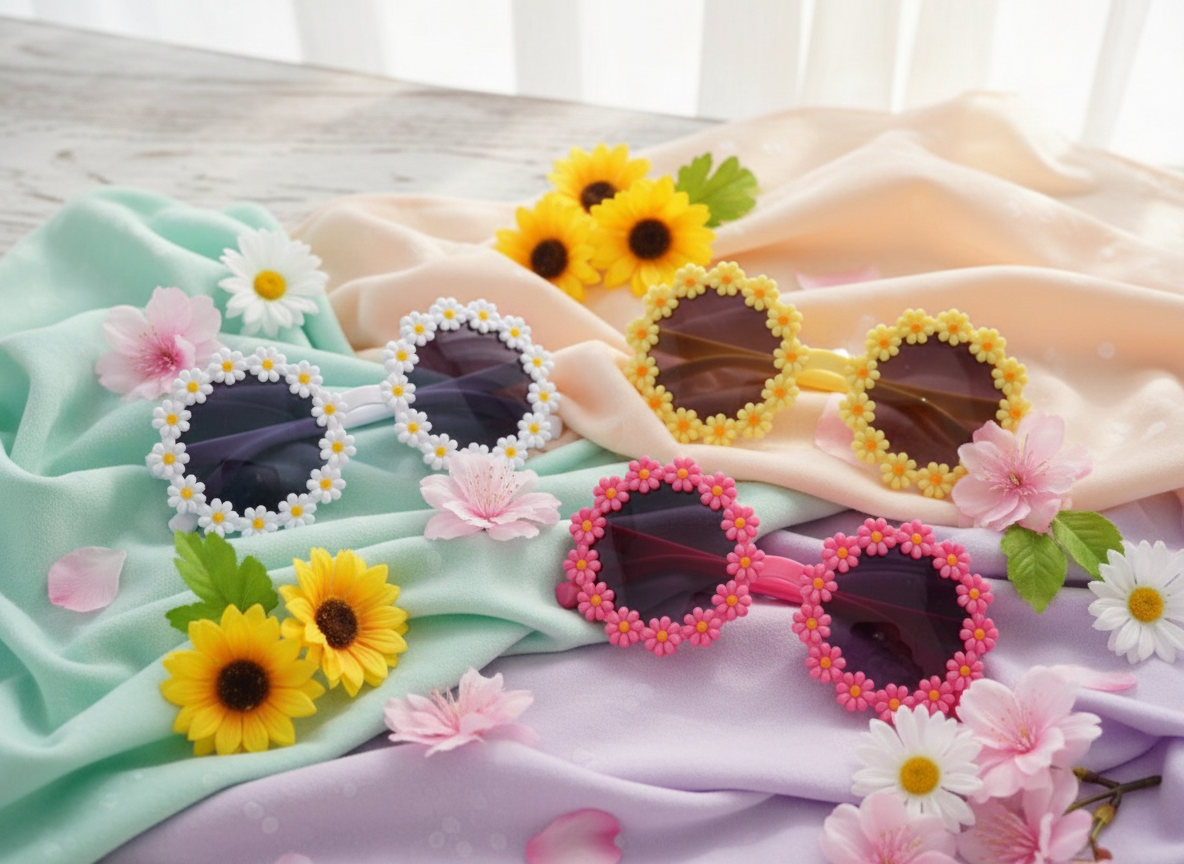Sunny Daisy Sunglasses for Littles