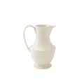 Flour White Toulouse Pitcher - 3 Sizes - Artisan Stoneware