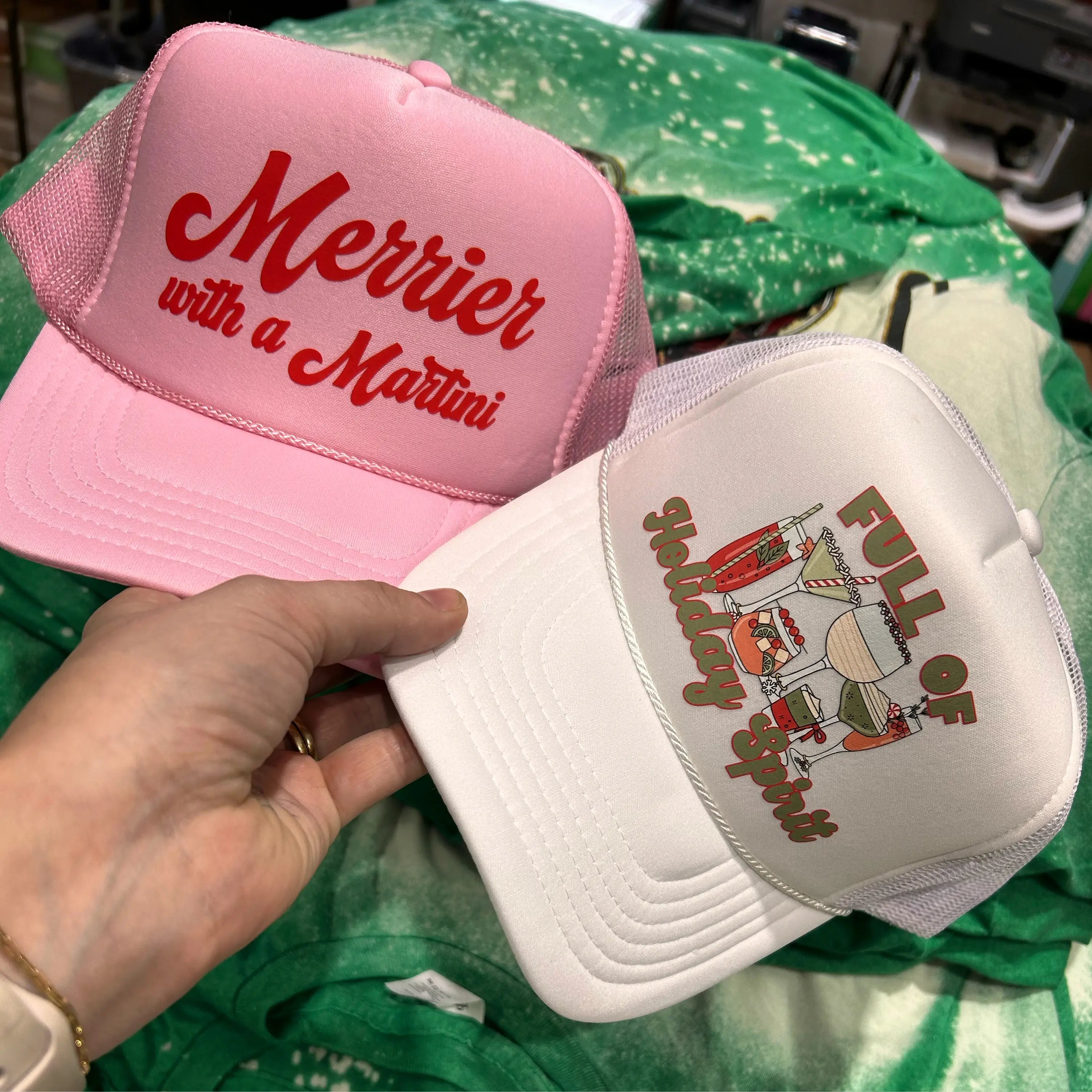 Full of Holiday Spirit Trucker