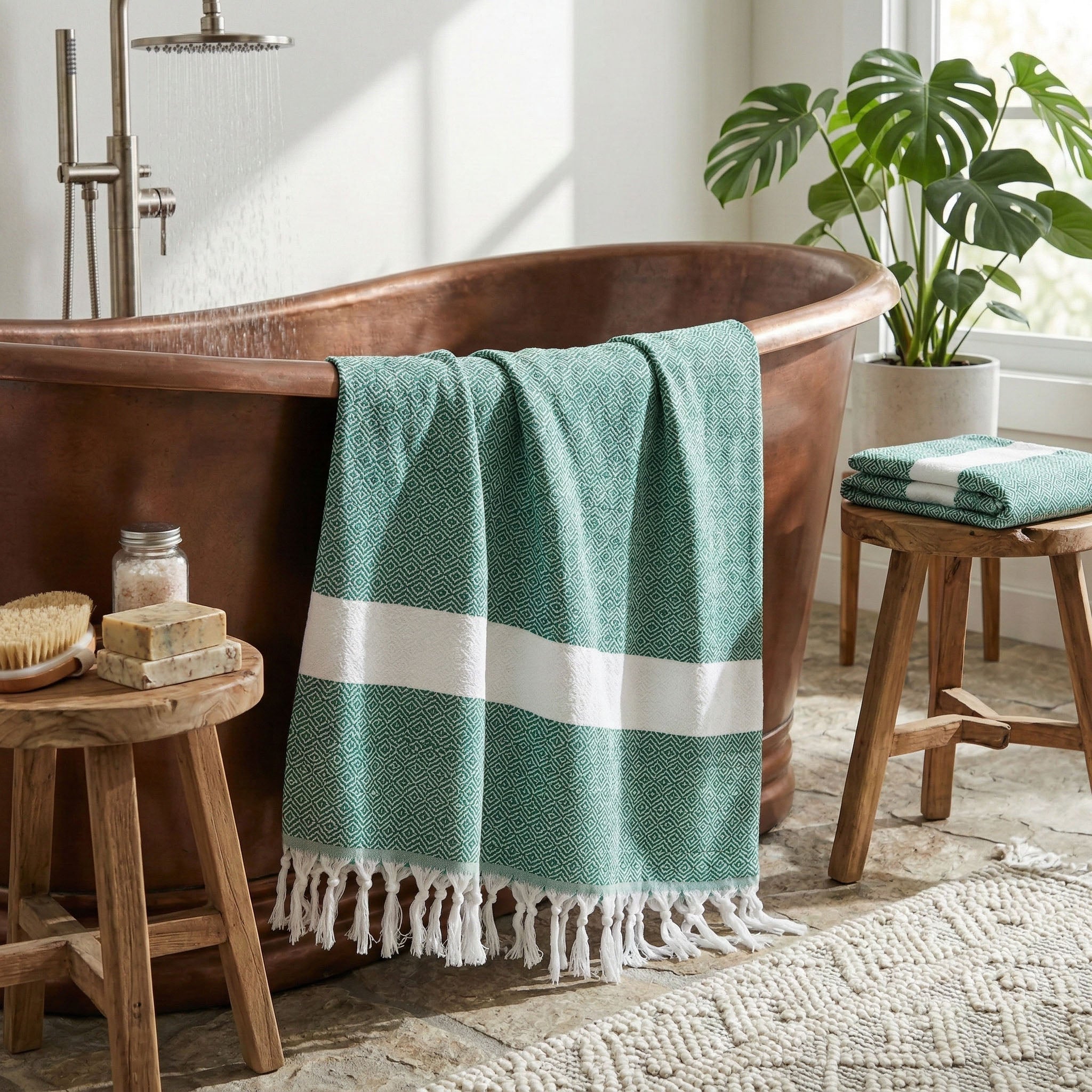 Haley Diamond Towel 200GSM