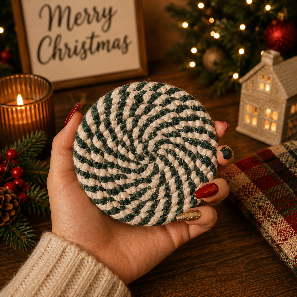 Candy Cane Coaster PRE-ORDER