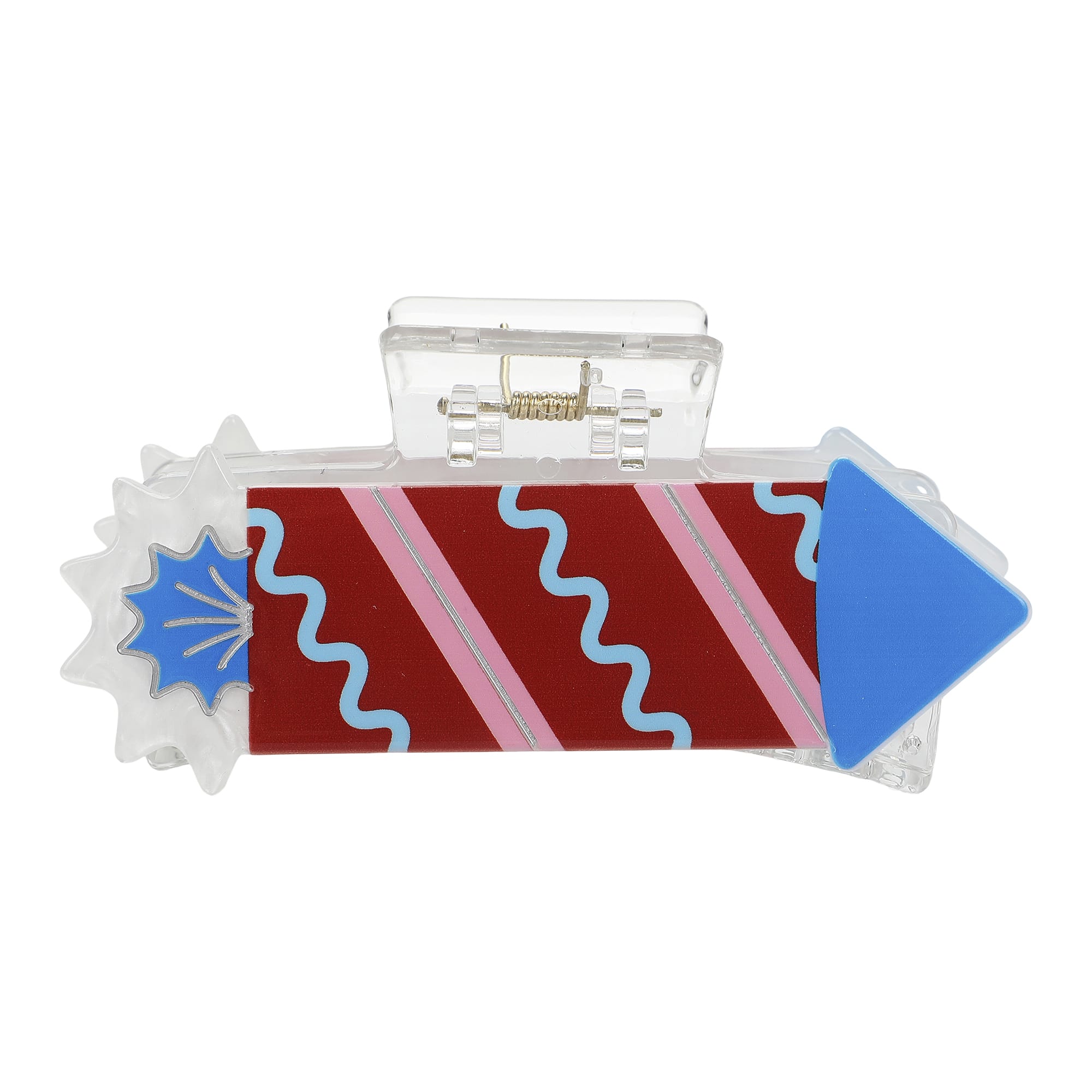 Firework Hair Claw Clip