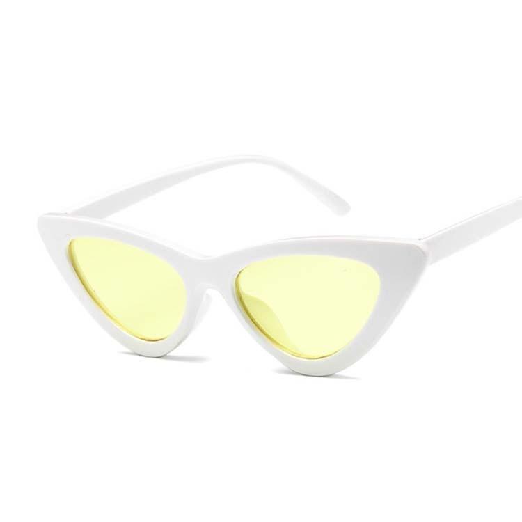 New Retro Fashion Sunglasses for Ladies and Women Brand Designer Vintage Cat Eye  Sunglasses Style  With UV400 Protection