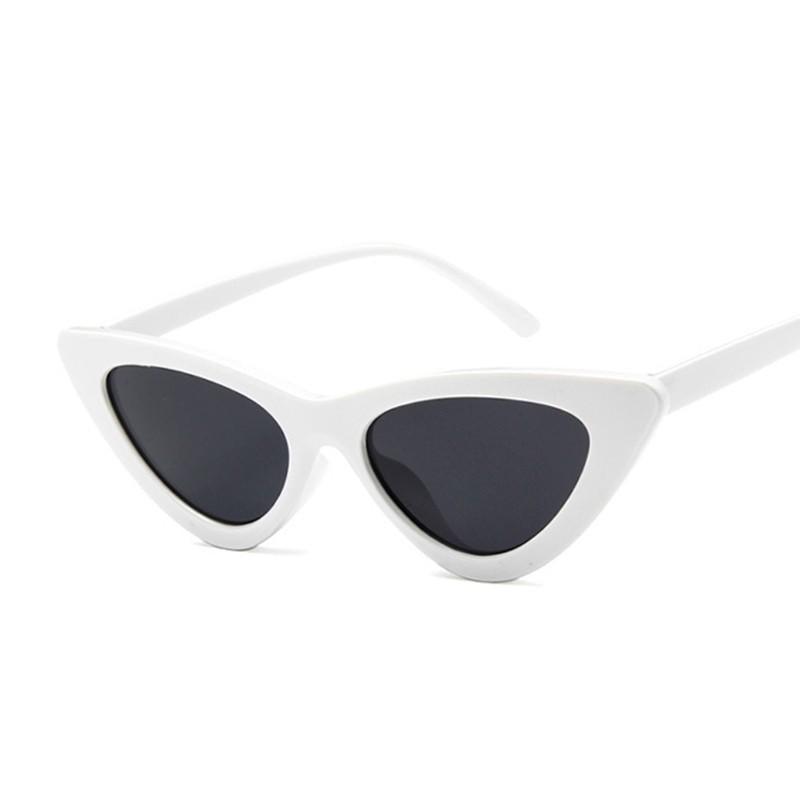 New Retro Fashion Sunglasses for Ladies and Women Brand Designer Vintage Cat Eye  Sunglasses Style  With UV400 Protection
