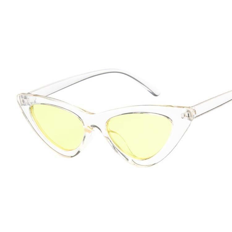 New Retro Fashion Sunglasses for Ladies and Women Brand Designer Vintage Cat Eye  Sunglasses Style  With UV400 Protection
