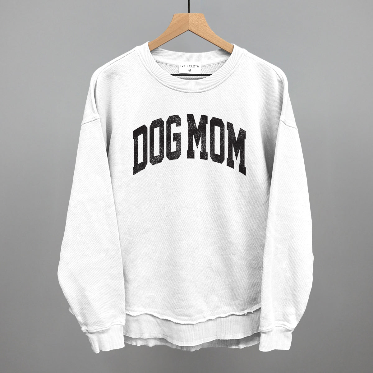 Dog Mom Distressed Arch