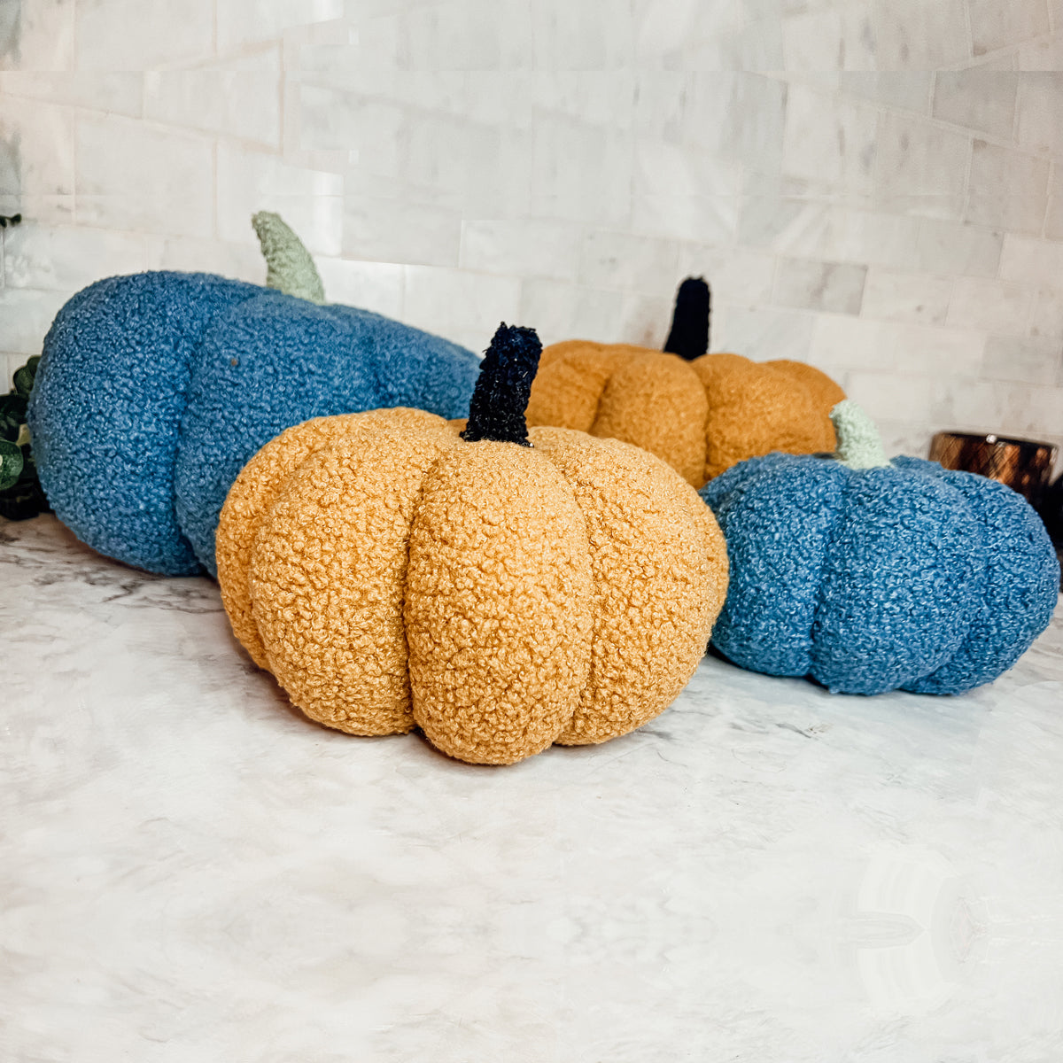 Plush Pumpkin Throw Pillow Decorative Fall Pillow Soft Cuddle Pumpkin Decor
