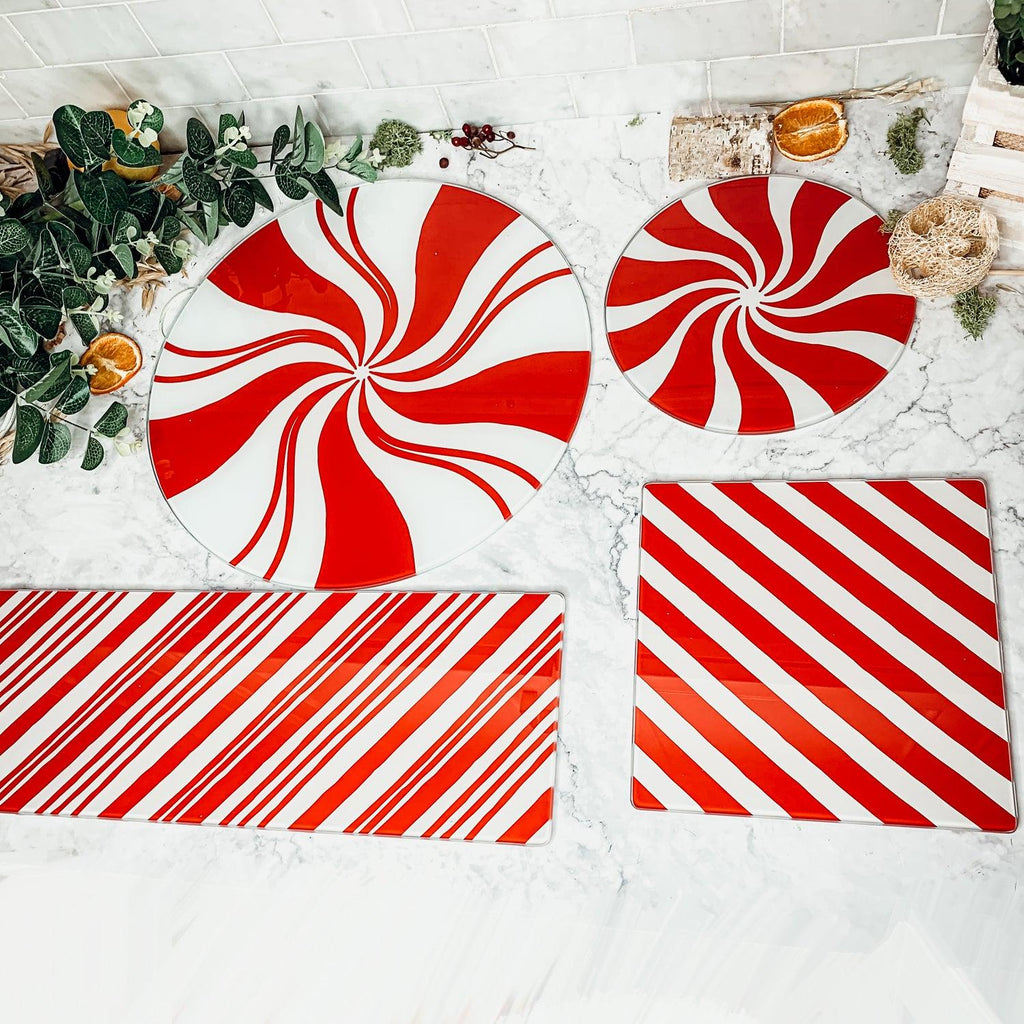 Candy Cane Serving Dishes