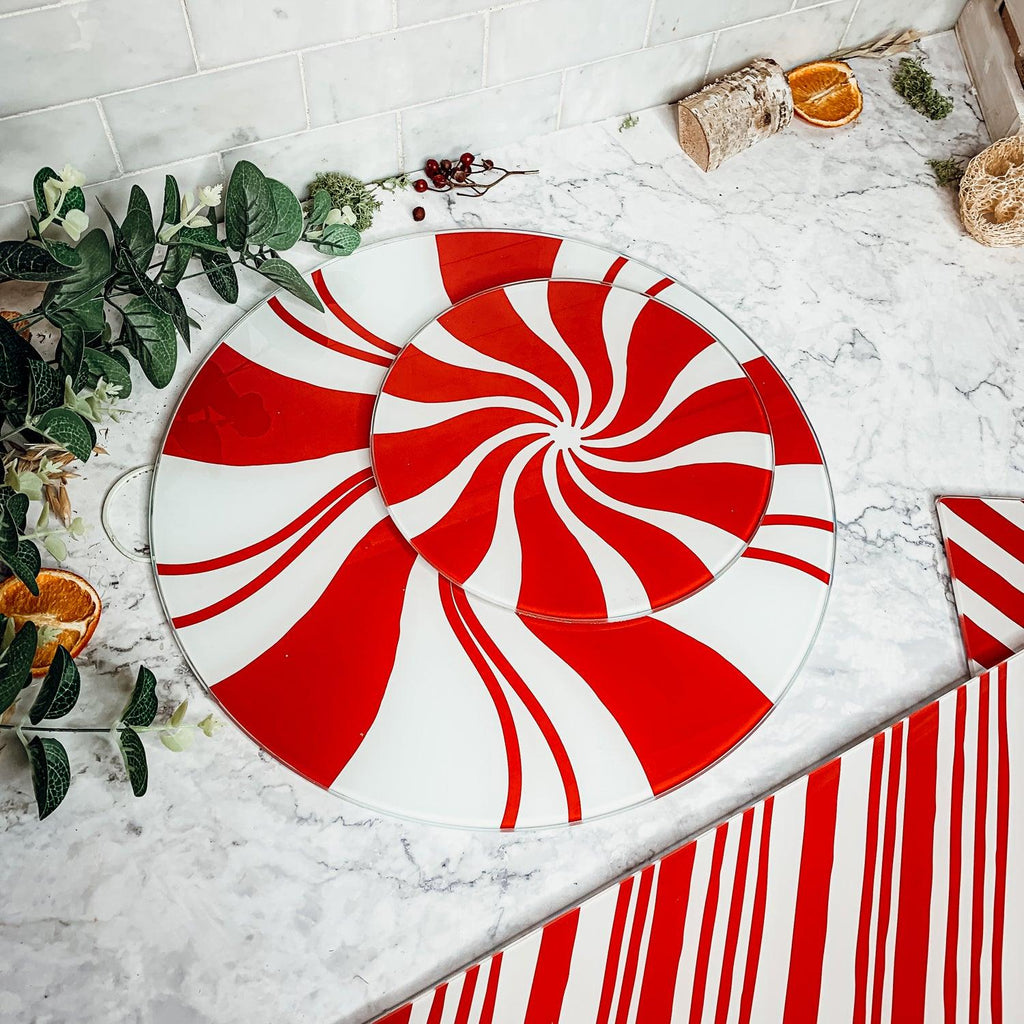 Candy Cane Serving Dishes