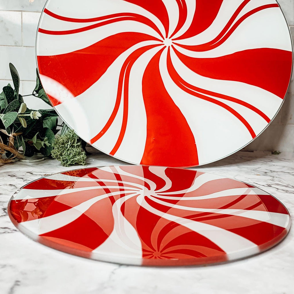Candy Cane Serving Dishes