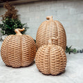 Basket Weave Pumpkins