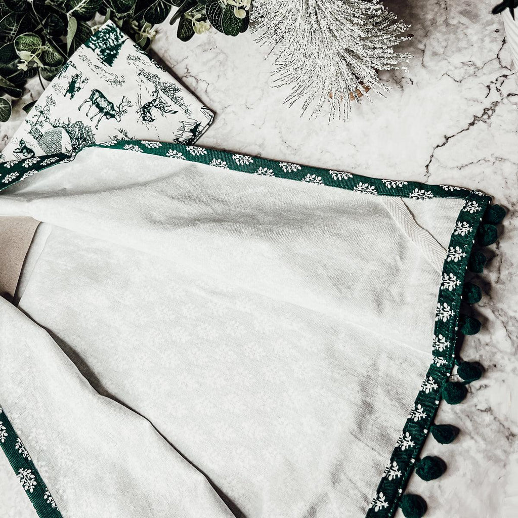 Forest Green Pine Tea Towel Set